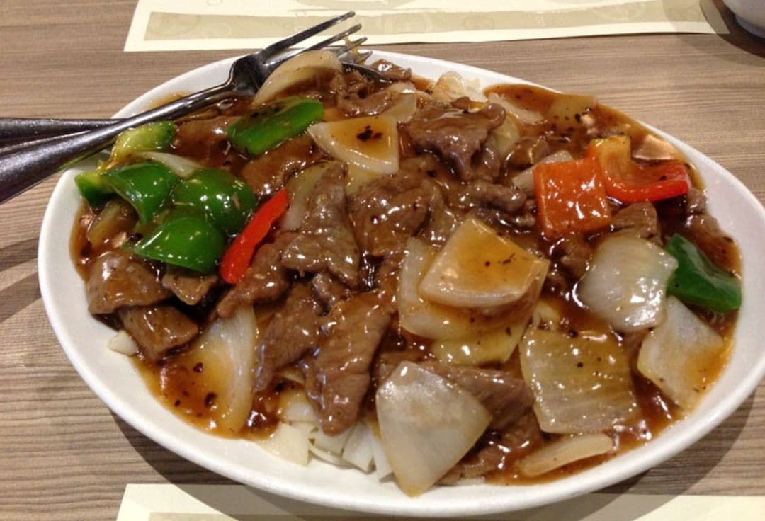 54. Beef with Green Pepper and Onion