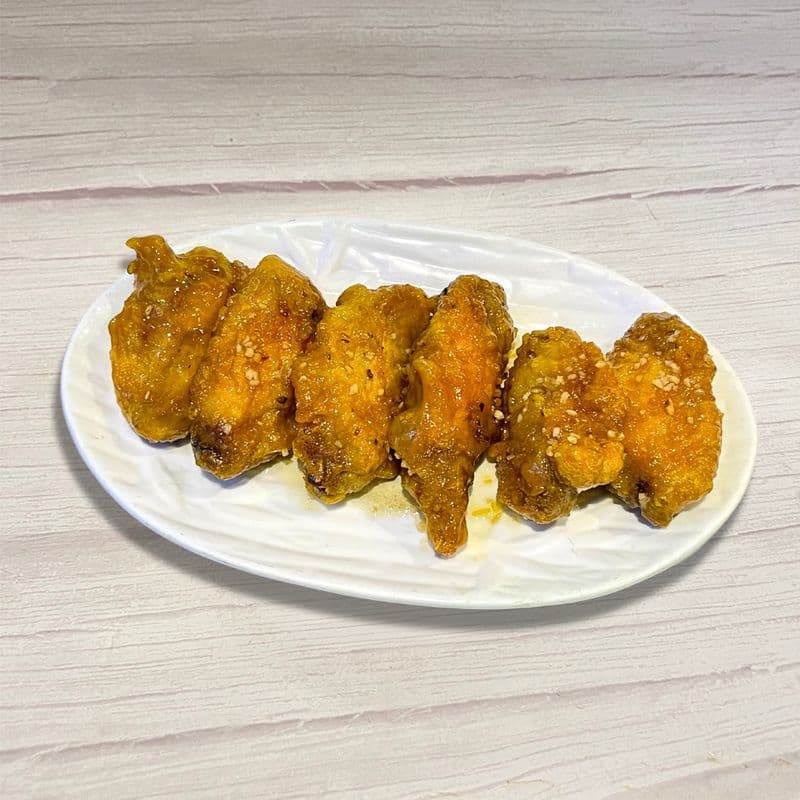 (Lunch Special) Honey Garlic Chicken Wingettes / 蒜子蜜汁雞中翼 (廚)