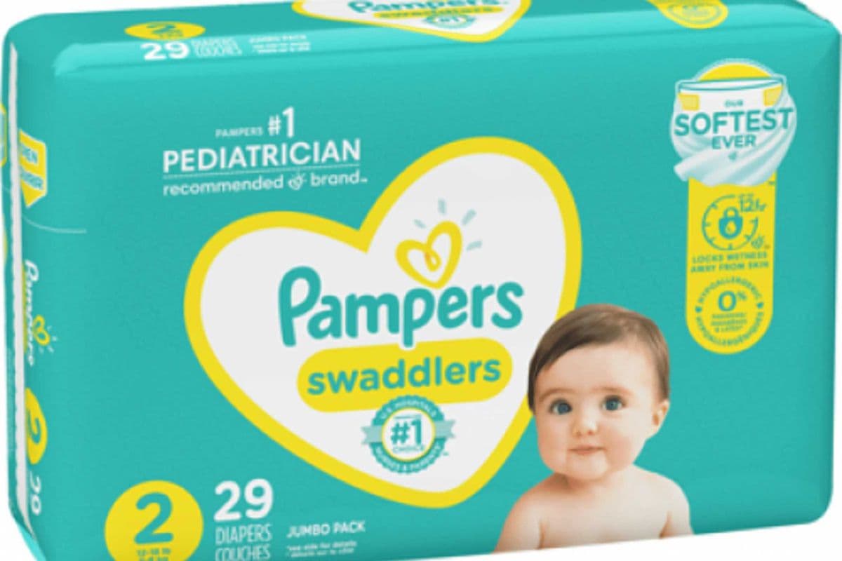 Pampers Swaddlers Jumbo S2 Diapers 29 ea