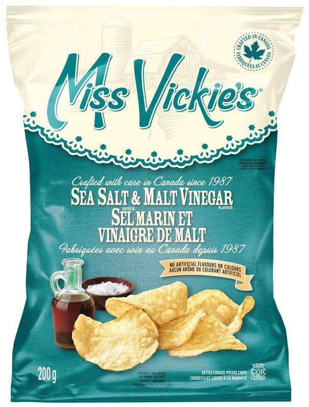 Miss Vickie sel et vinaigre / Miss Vickie Salt And Vinegar (200 g)