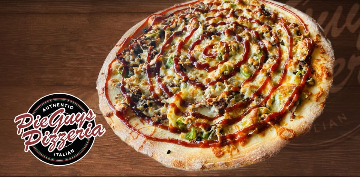 Twelve-Slice Steak Pizza Pie