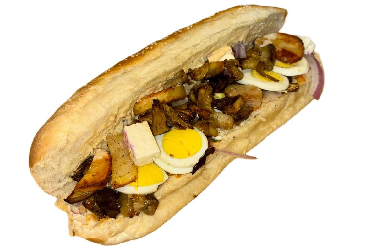 Baked Eggplant Baguette