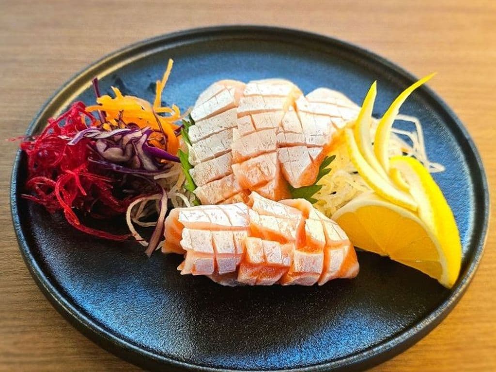 Salmon Belly Sashimi