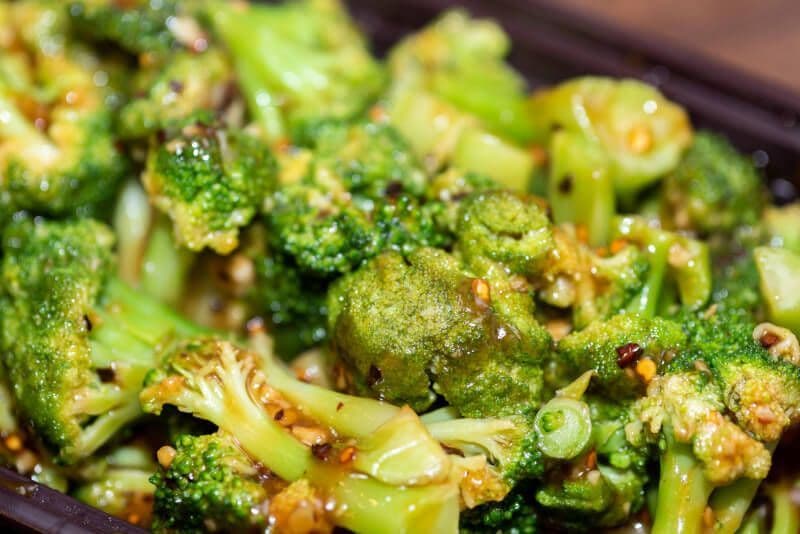 Broccoli in Garlic Sauce