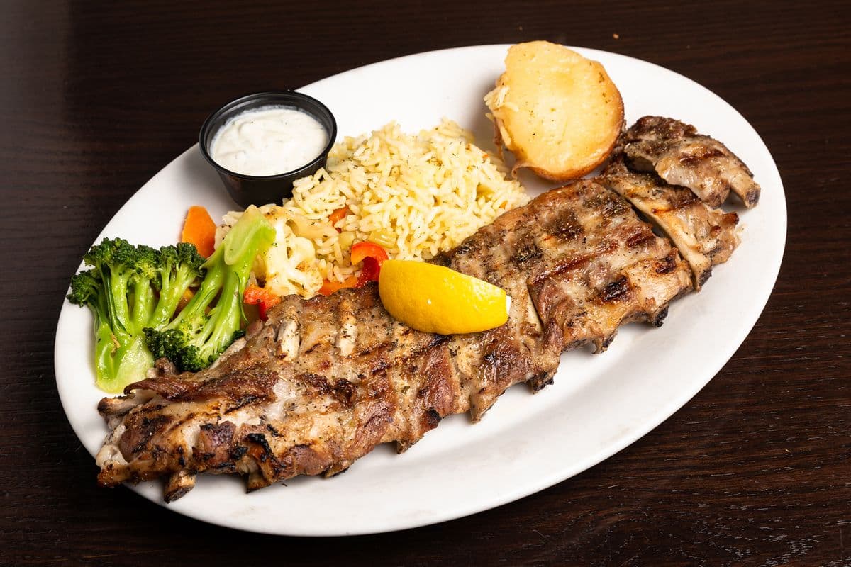 Charbroiled Greek Ribs