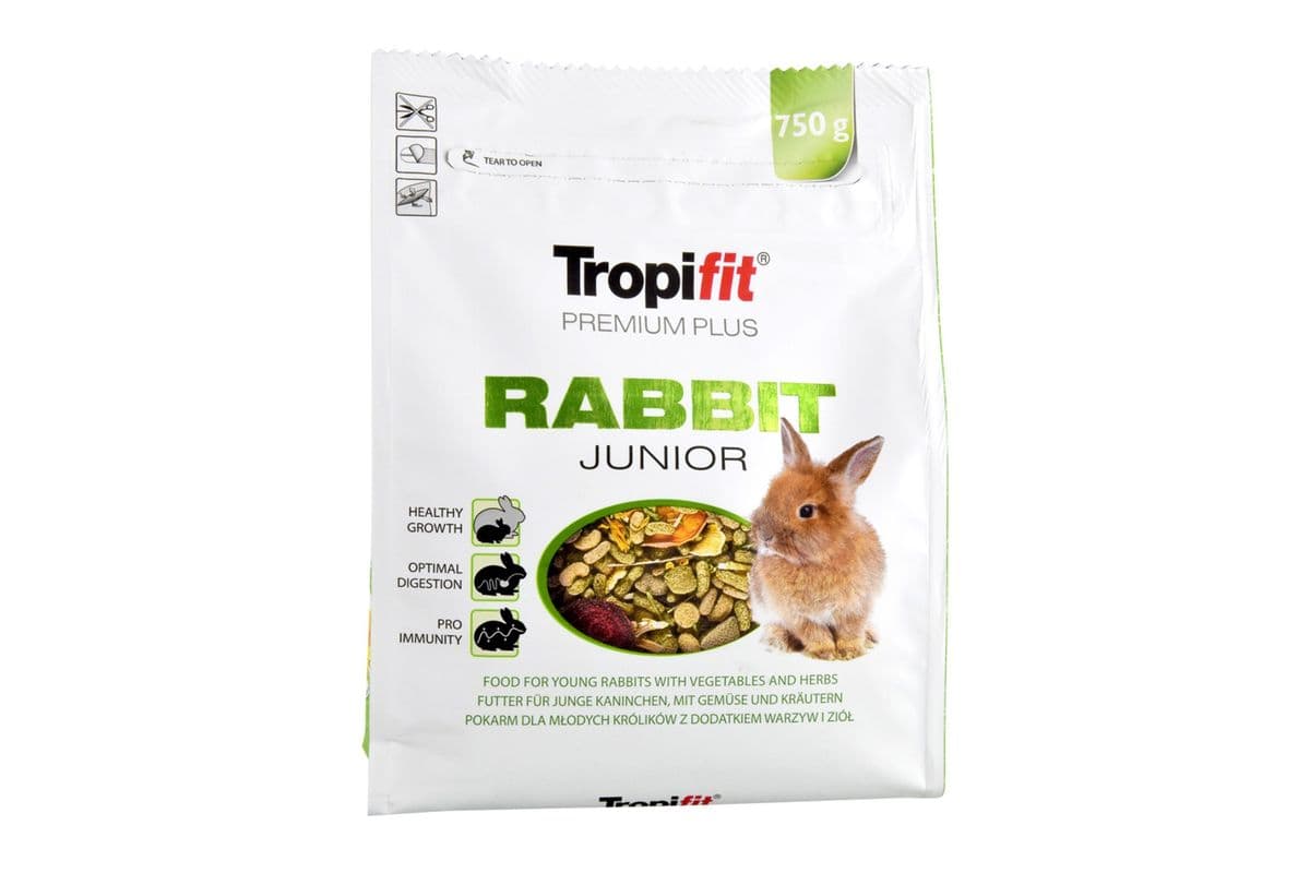 Tropifit Premium Plus Rabbit - Junior (750 g)