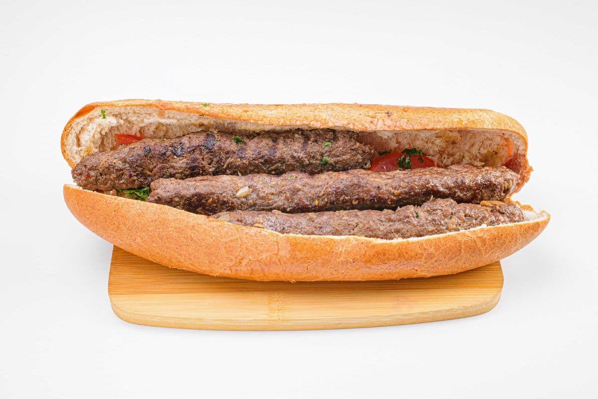 10" BBQ Beef Kabob in Whole Wheat sub