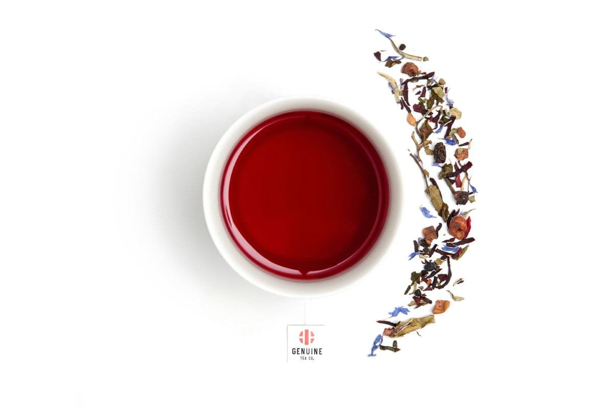 Blueberry White Peony Tea