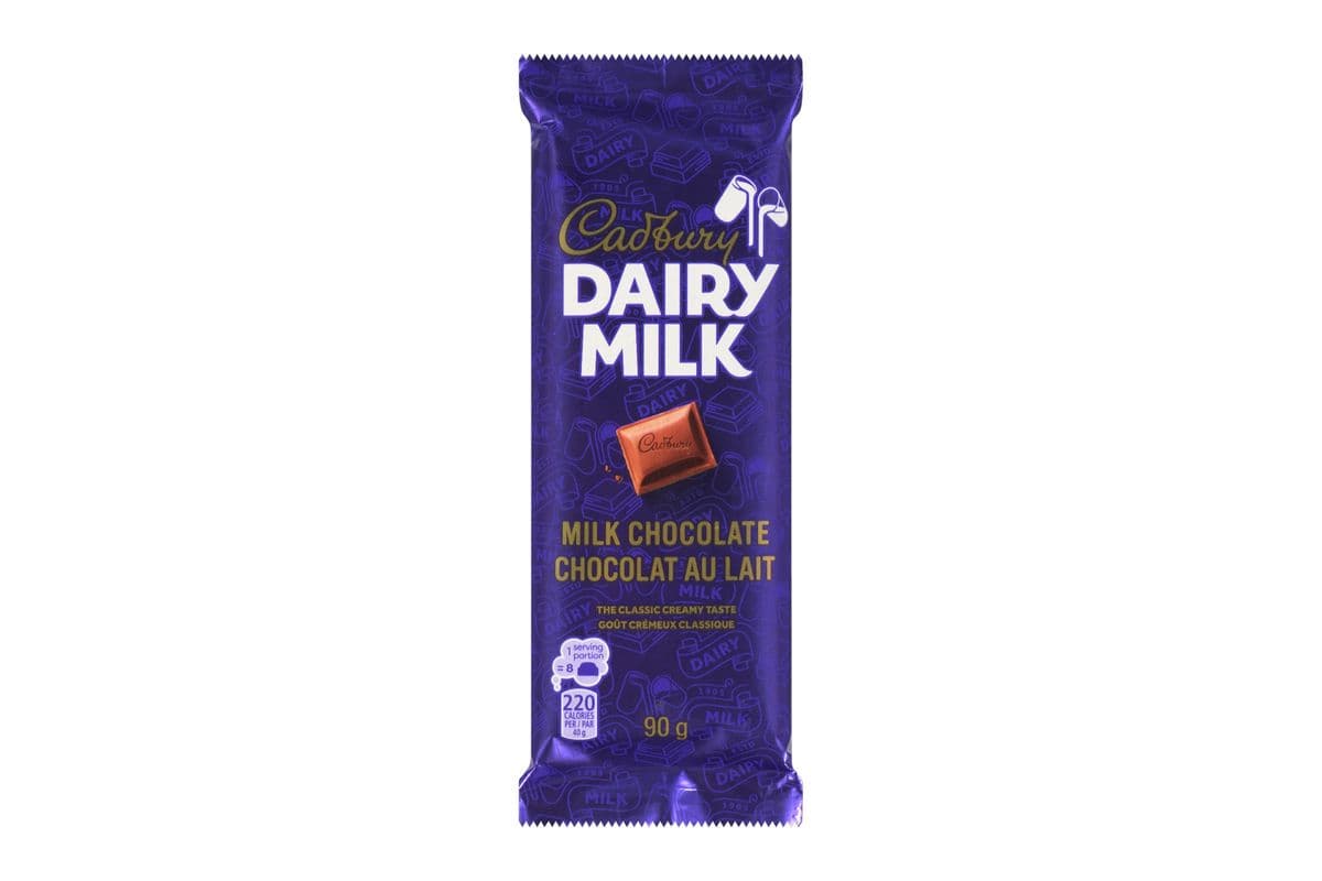 Cadbury Dairy Milk Family Chocolate Bar (90g) 77790