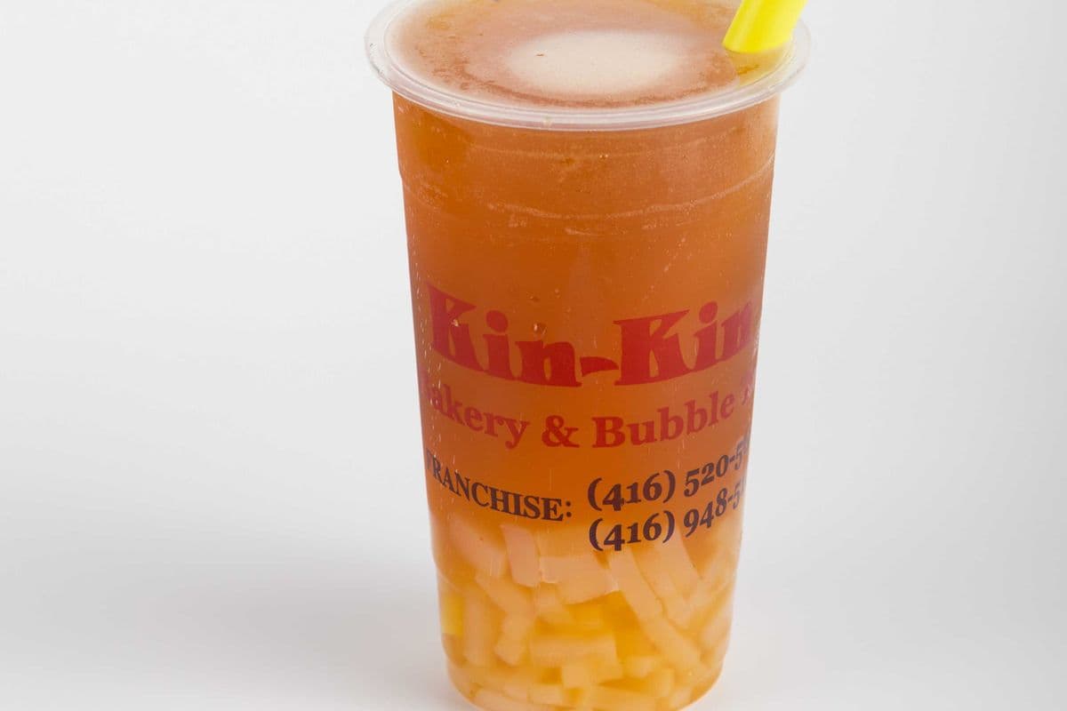 Bubble Iced Green Tea/Black Tea