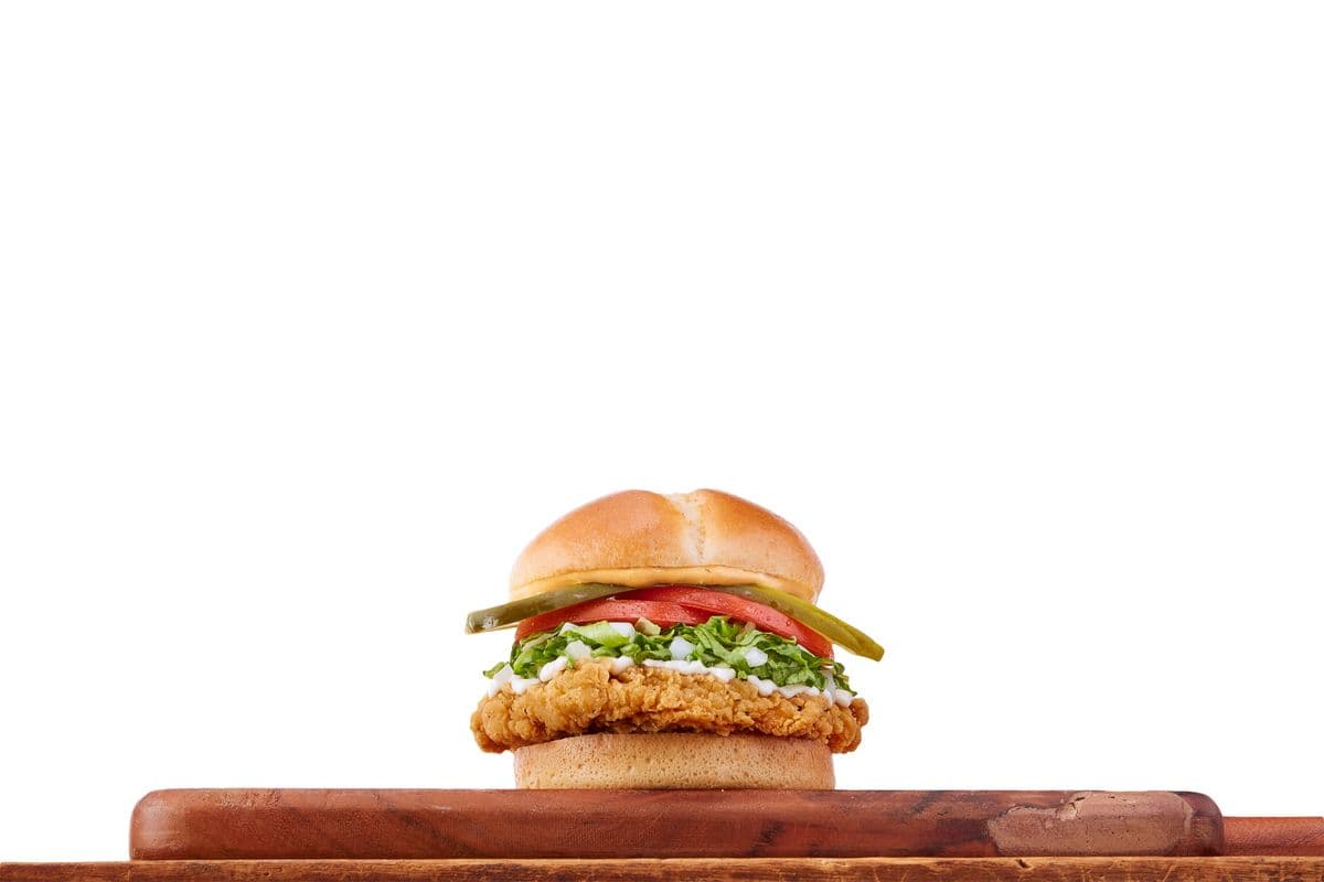 Sandwich au poulet croustillant / Crispy Chicken Sandwich