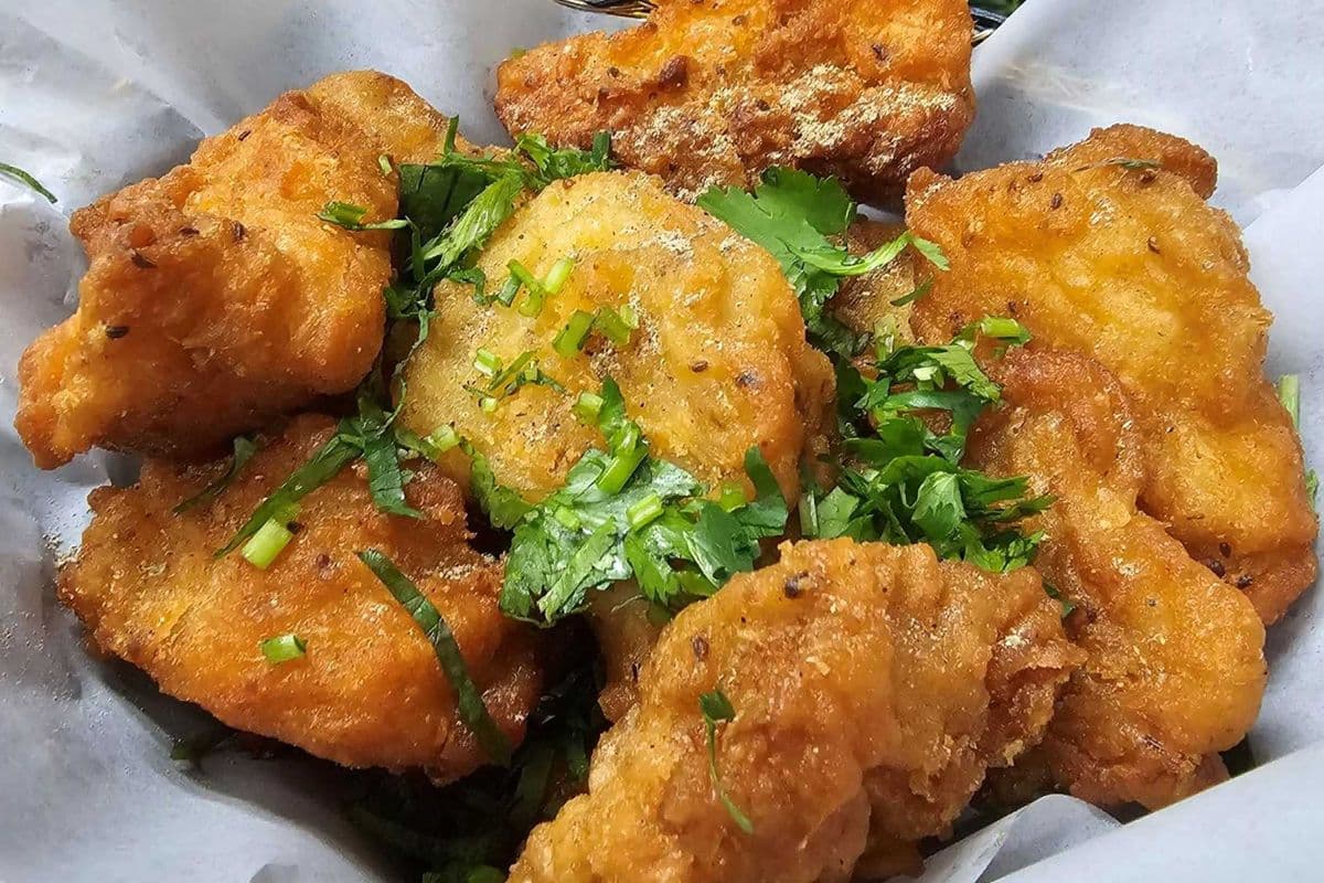 Entrée - Poisson Pakora (10 mcx) / Appetizer - Fish Pakora (10 pcs)