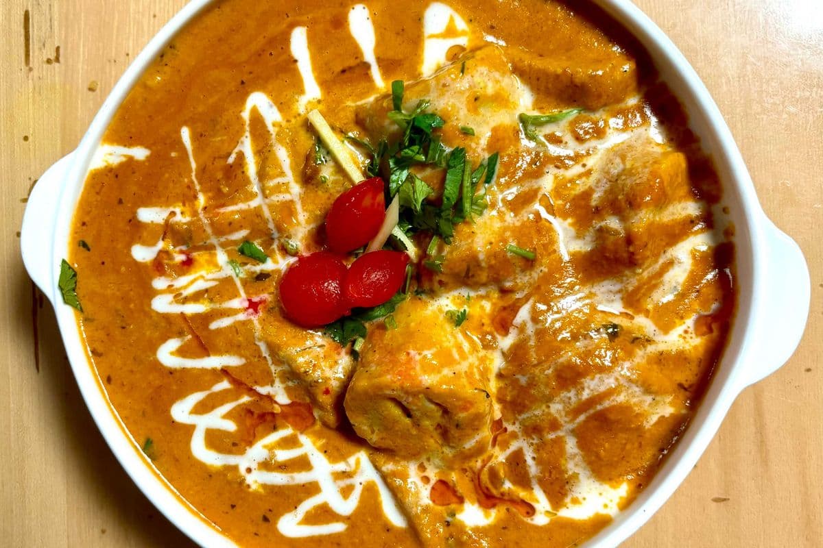soya chaap tikka masala curry