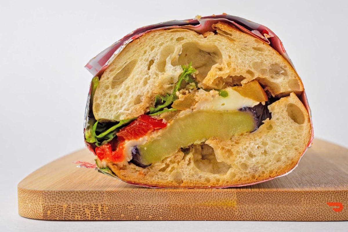 Eggplant Parm Sandwich