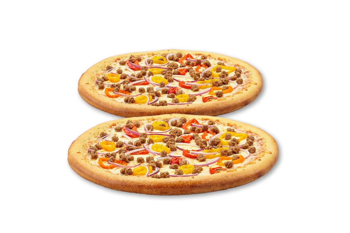 Deux Pizzas Extra-Larges Mexicaines / Two Extra-Large Mexican Pizzas