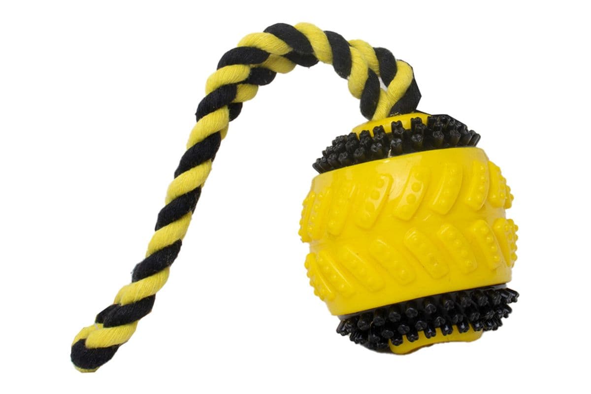 11" Pampered Pal Rubber Tug with Ball