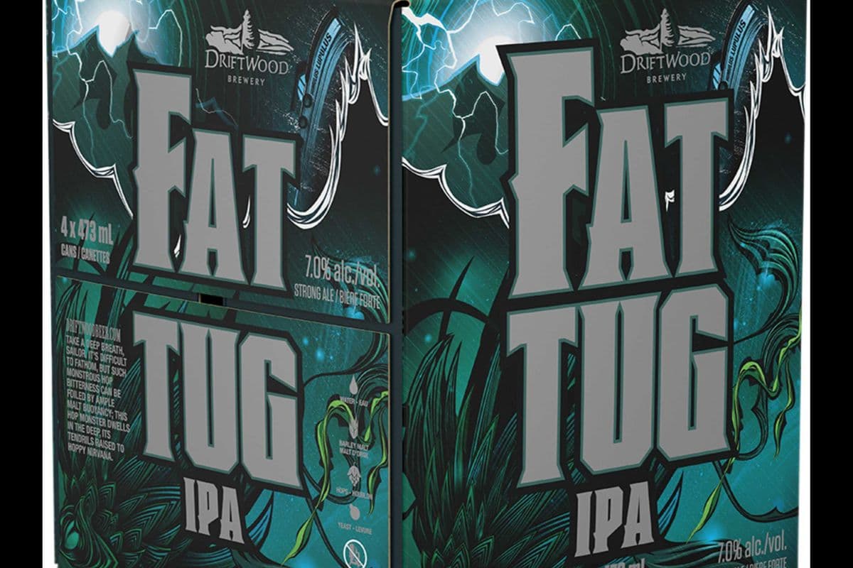 Driftwood - Fat Tug IPA (4 Cans) (4 x 4*473ML)