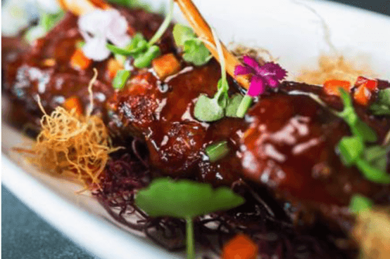 New Zealand Lamb Rack with Honey and Bell Pepper 蜜椒汁新西兰羊排
