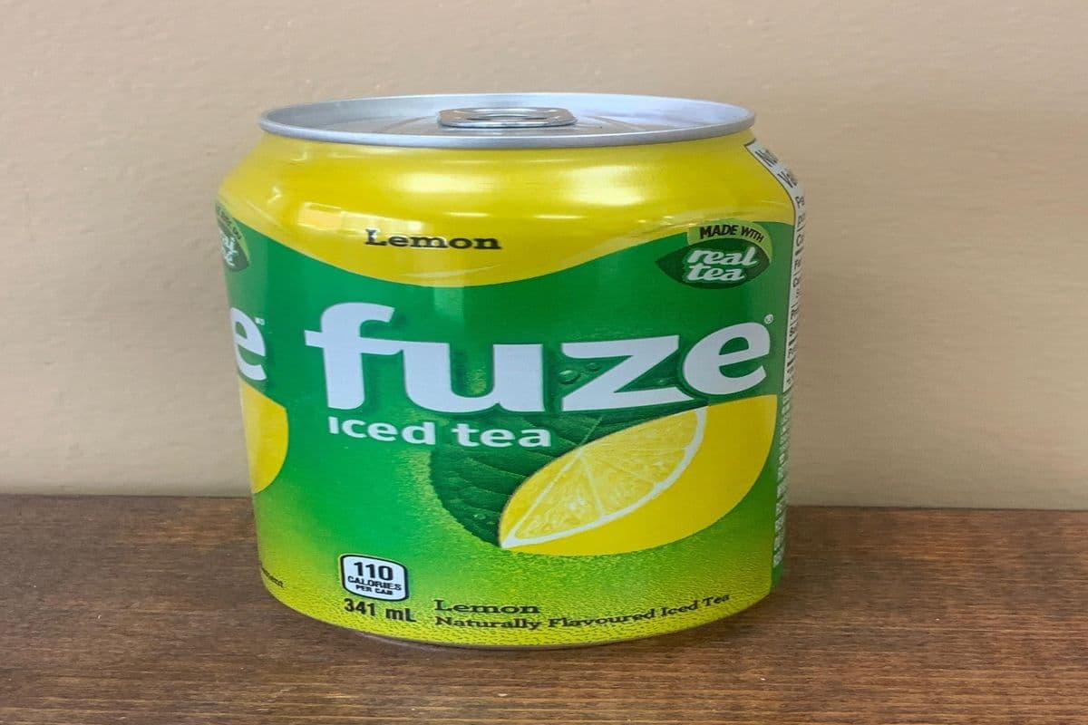 Fuze Iced Tea Can