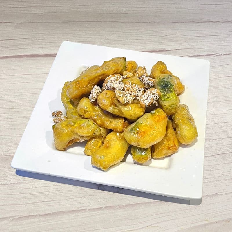 (Lunch Special) Golden Squash with Honey Walnuts / 蜜桃金瓜 (廚)