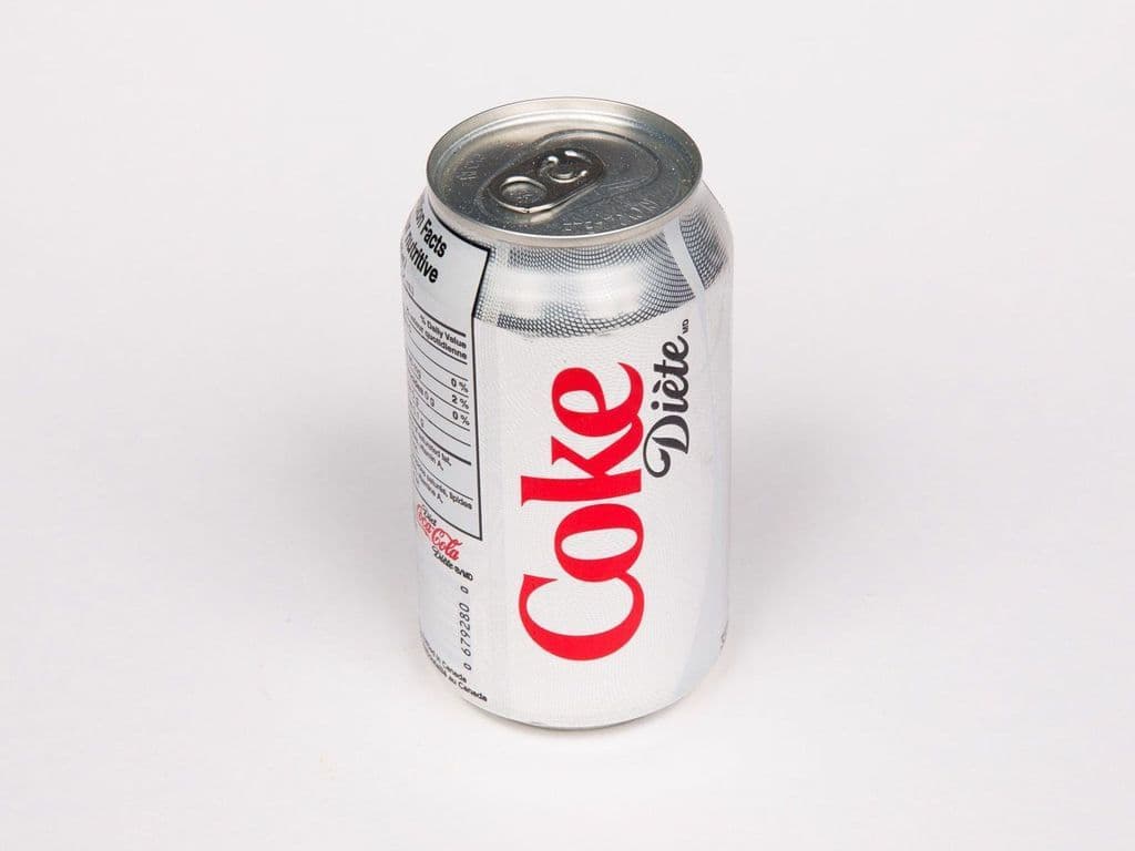 Canned Diet Coke