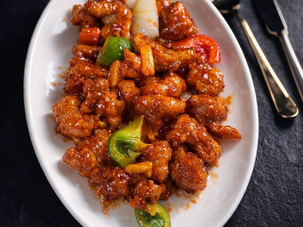 Sweet & Sour Chicken Dish
