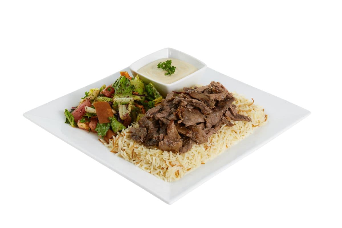 Beef Shawarma Plate
