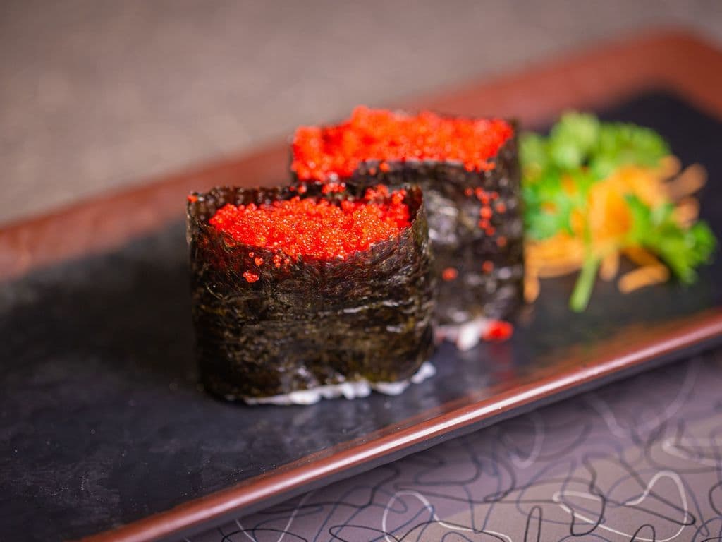 Flying Fish Roe (Tobiko) Sashimi (3pcs)
