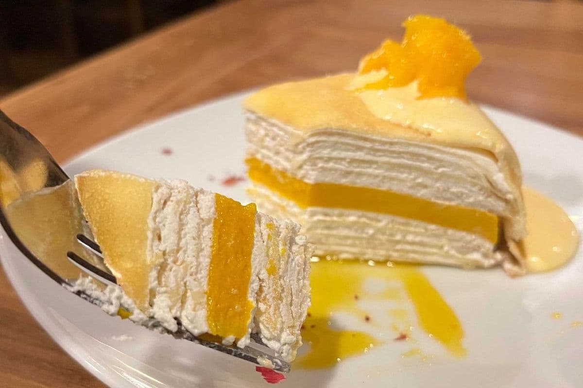 Mango Crepe Cake
