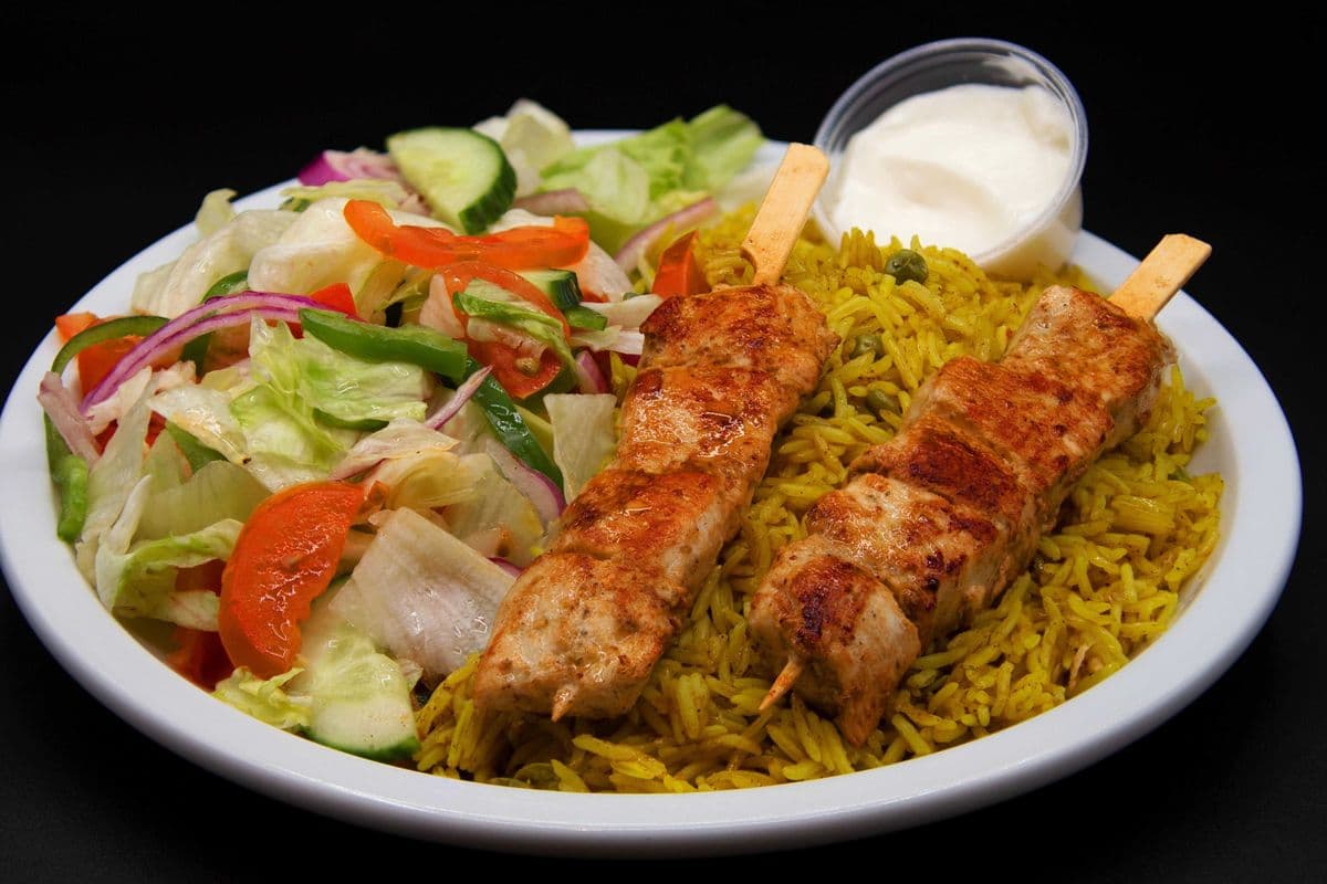 Chicken Kabob Dish