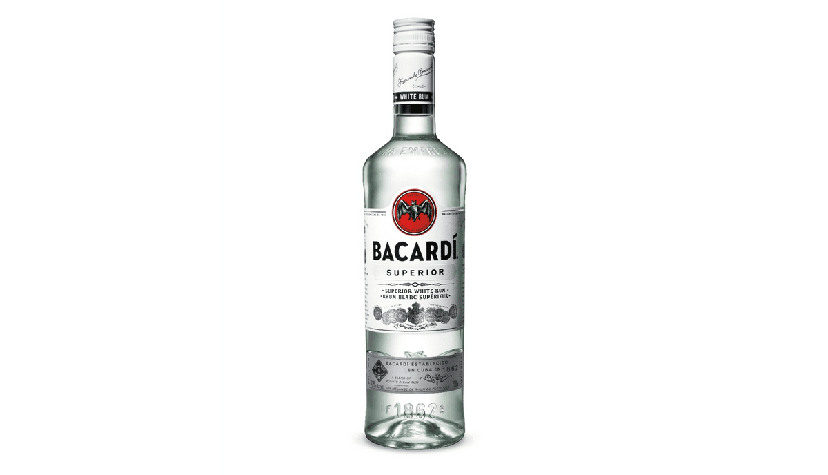 Bacardi White Rum - Superior (750 ml)