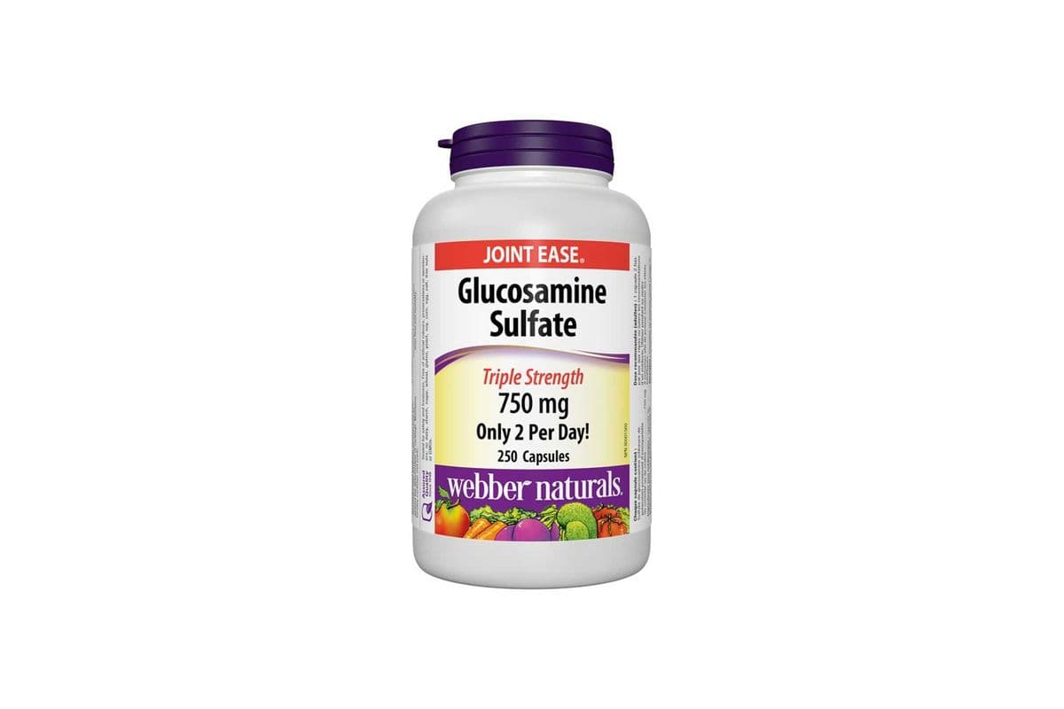 WEBBER GLUCOSAMINE SULFATE TRIPLE STRENGTH 750MG (250 Tab)