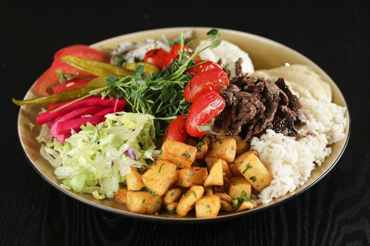 Assiette - Shawarma Boeuf