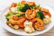 74. Shrimp with Vegetables