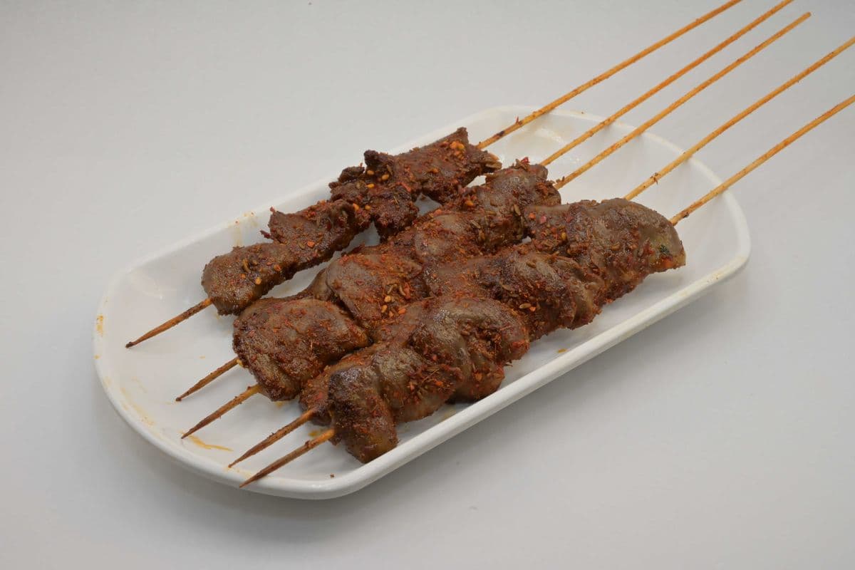 Chicken Heart (5 skewers) 烤鸡心 (5串)