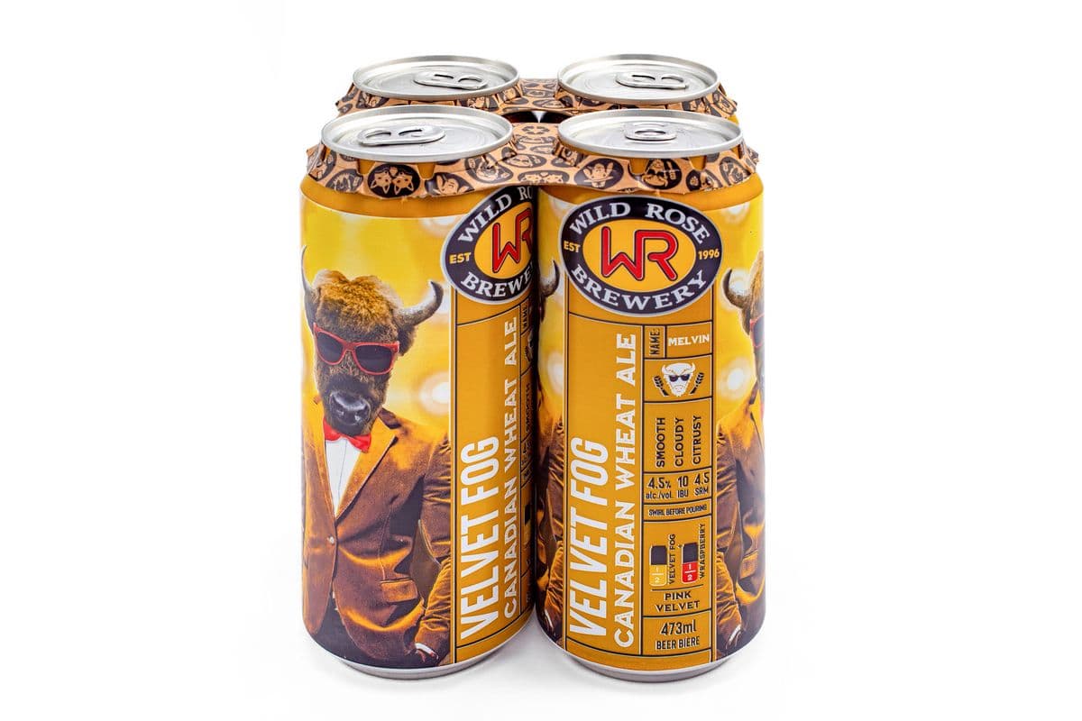Wild Rose Velvet Fog (4 Cans) (1 x 473 ml)