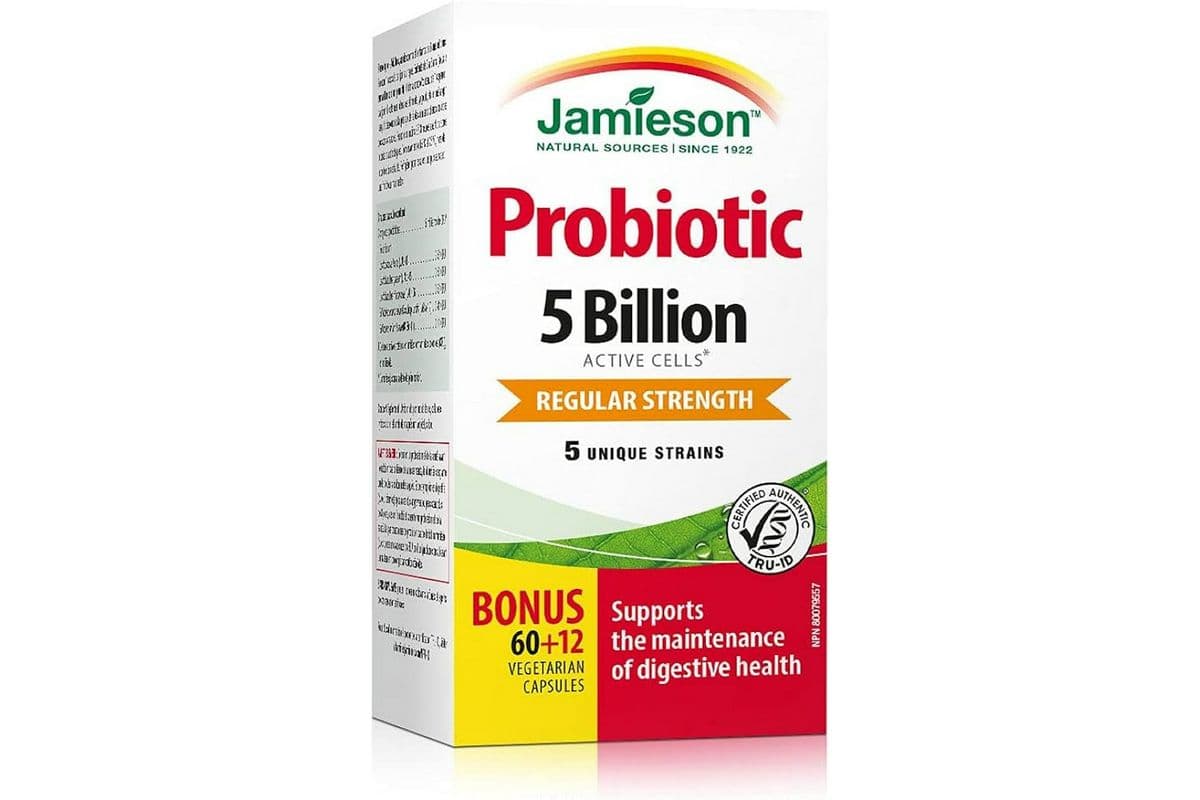 Jamieson Probiotic 5 billion Capsules (72 ct)