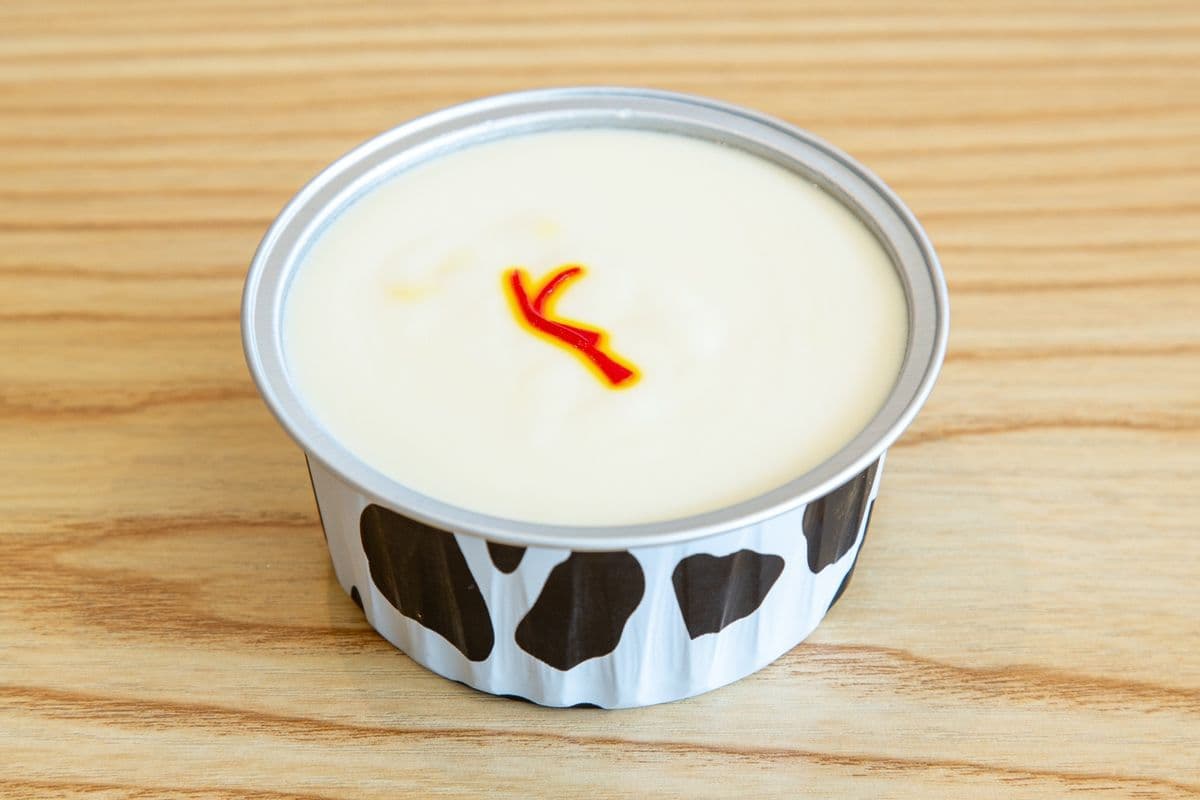 Saffron Baked Yoghurt
