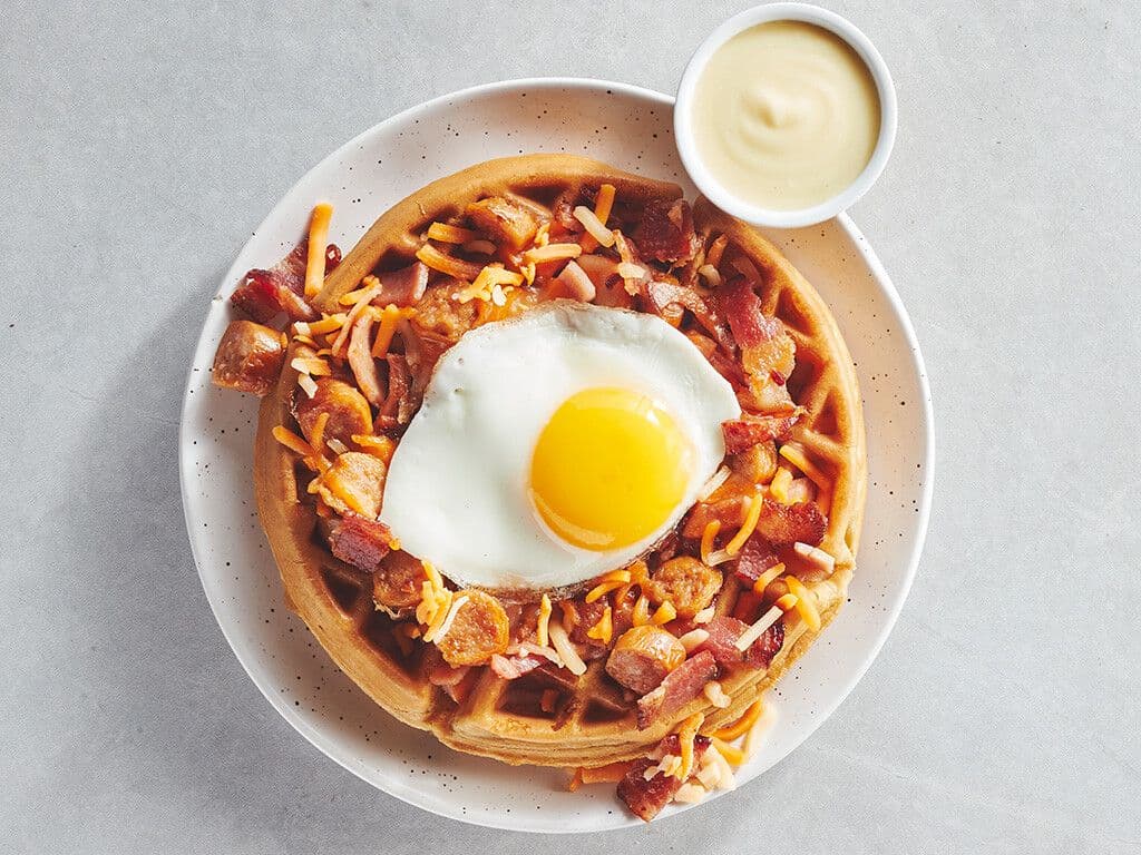 Gaufre 3 viandes / 3 Meats Waffle