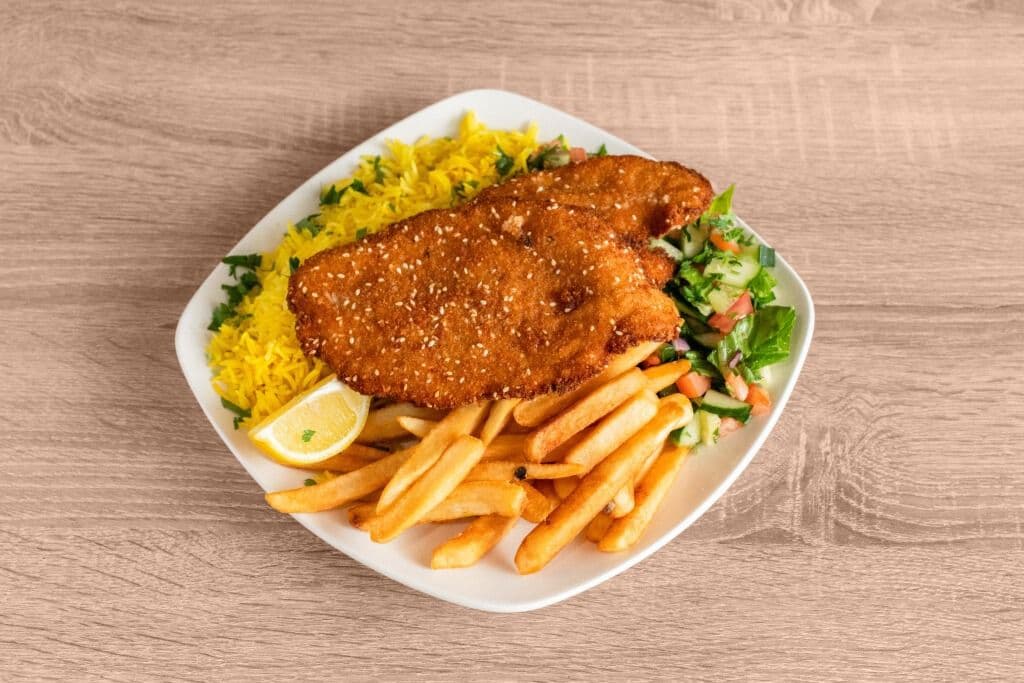 Combo Chicken Schnitzel