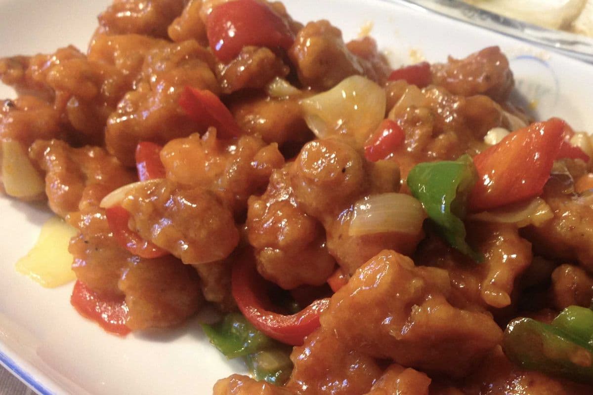 LG Sweet Sour Pork with Fried Rice