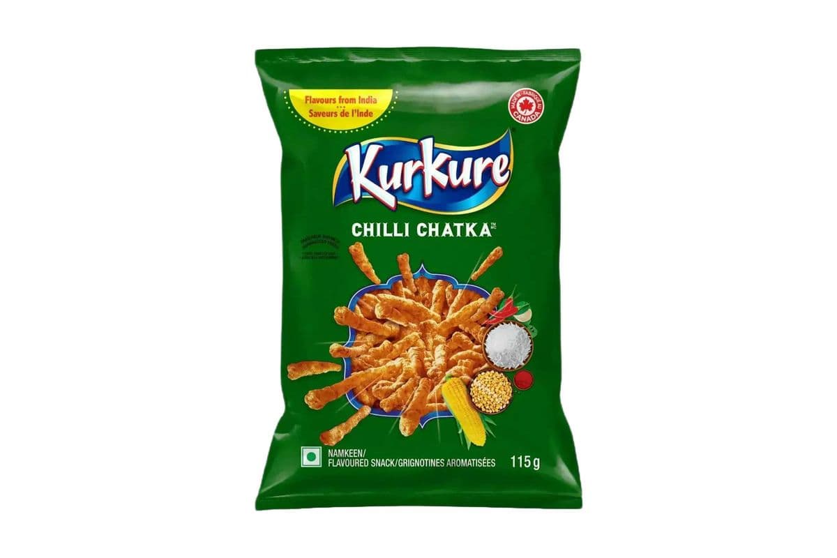 Kurkure Chilli Chatka. (115g) (280 Cal)