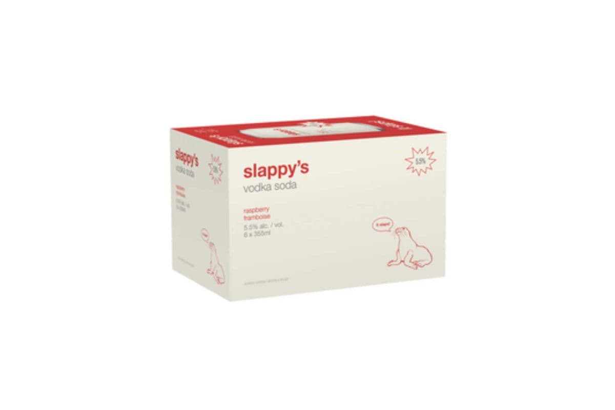 Slappy's Raspberry (6 Can) (6 x 355ml)