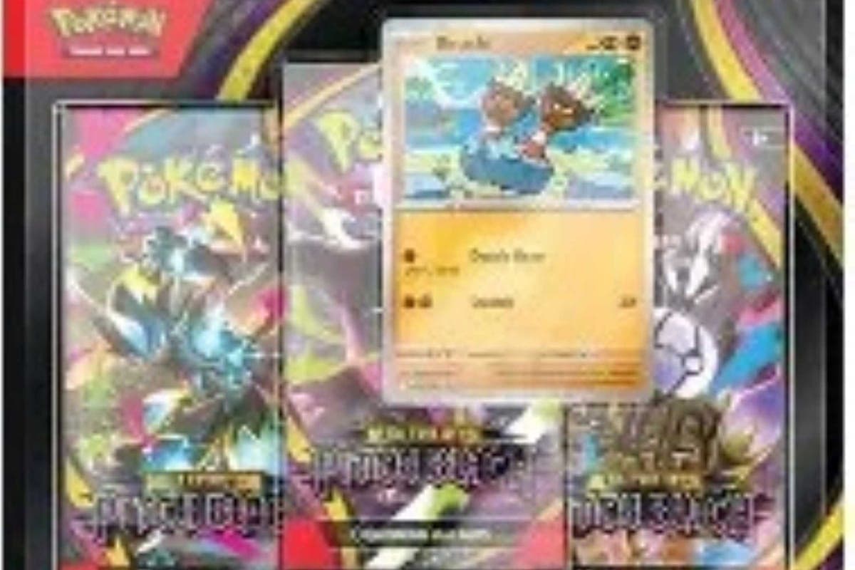 Pokemon 3 pack booster blister Pitch Black Anglais
