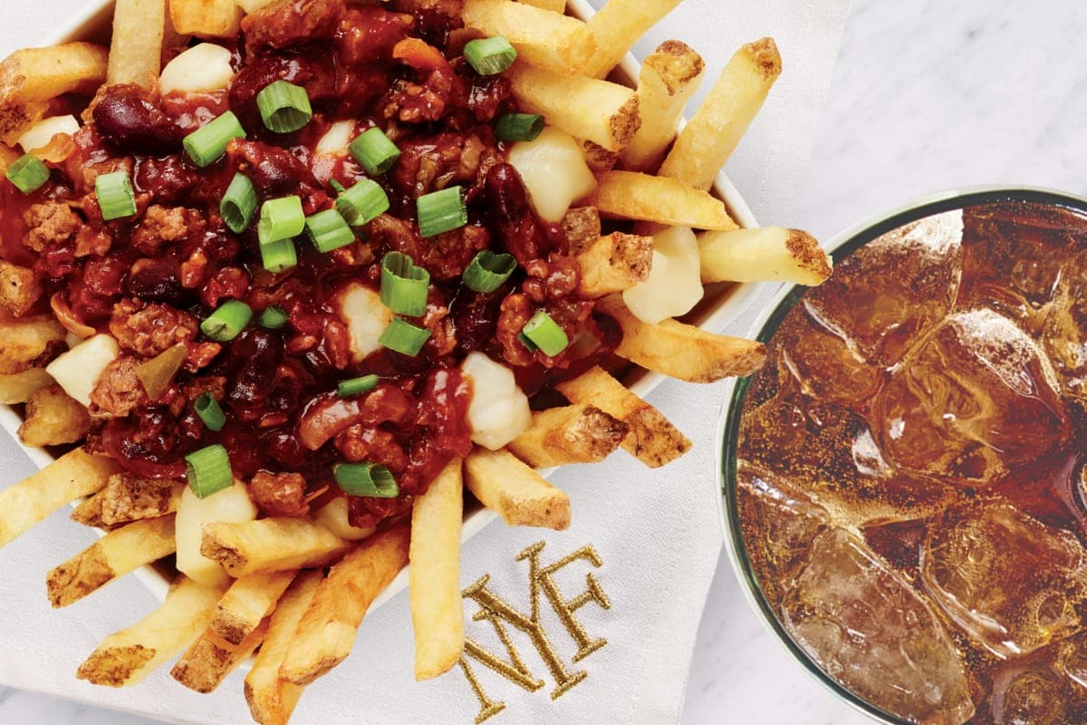 Beef Chili Fries + Coke