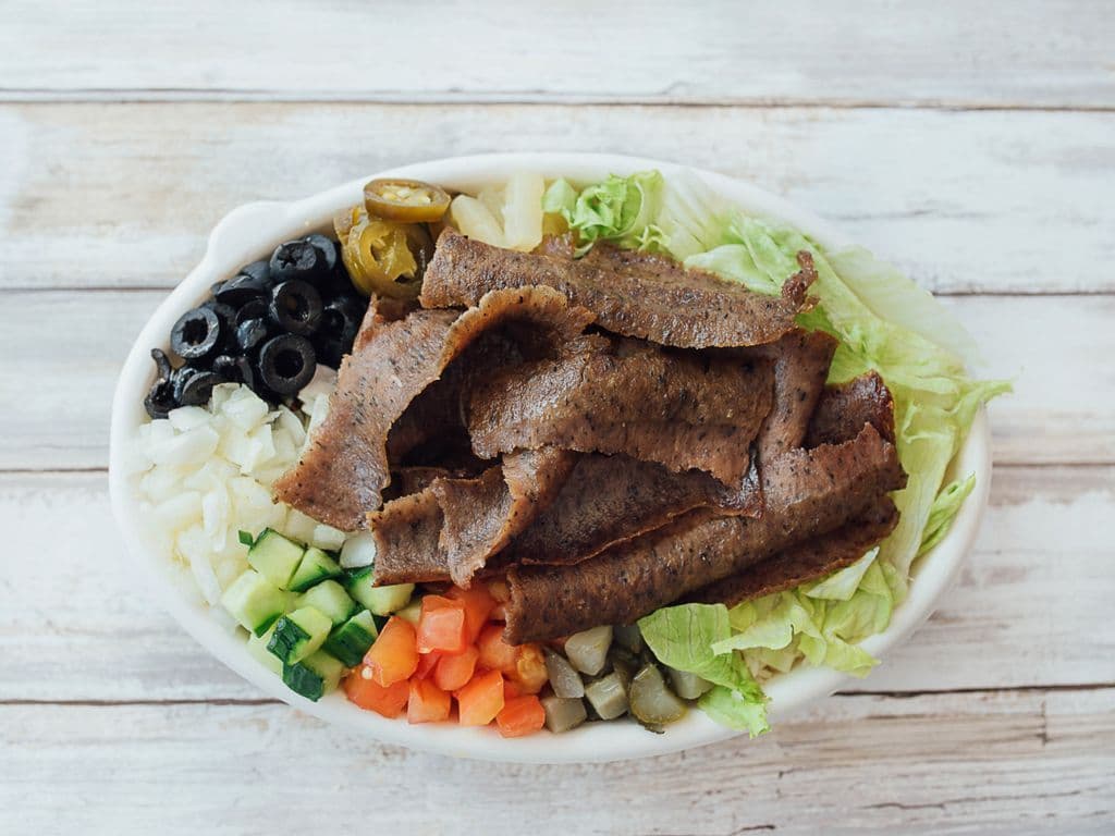 Lamb Donair Salad Bowl