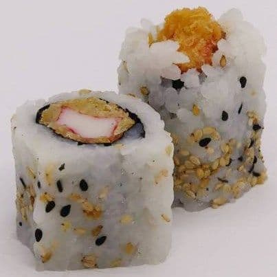 Hosomaki goberge tempura / Pollock Tempura Hosomaki