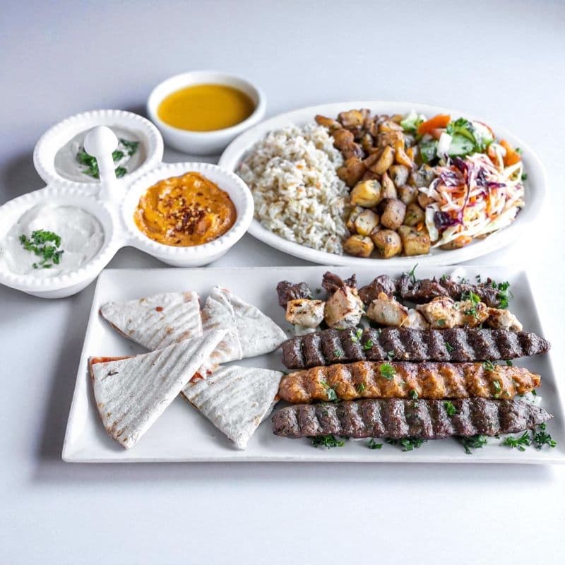 5 Skewers Mix / / 5 Brochettes Mixte