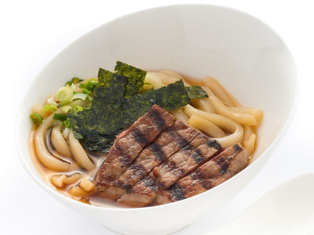 N02.Beef Teriyaki Udon Soup