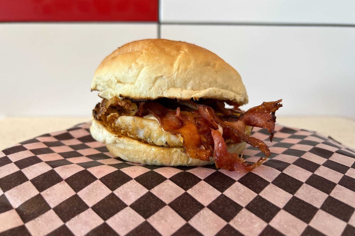 Breakfast Sandwich with Bacon